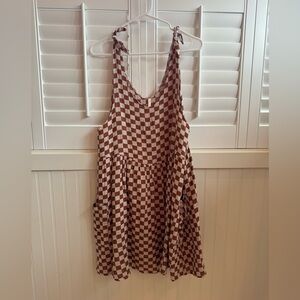 Rylee & Cru Checkered Dress